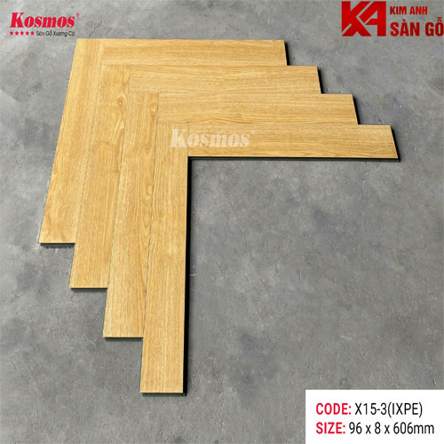 Sàn Gỗ Xương Cá Kosmos 8mm X15-3